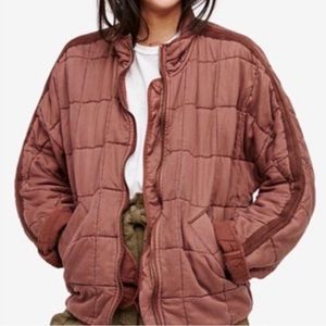 NWOT Dolman Quilted Knit Jacket